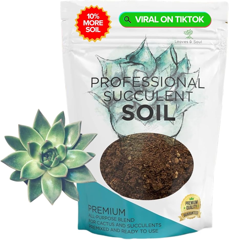 Happy Leaf Cactus and Succulent Soil Mix