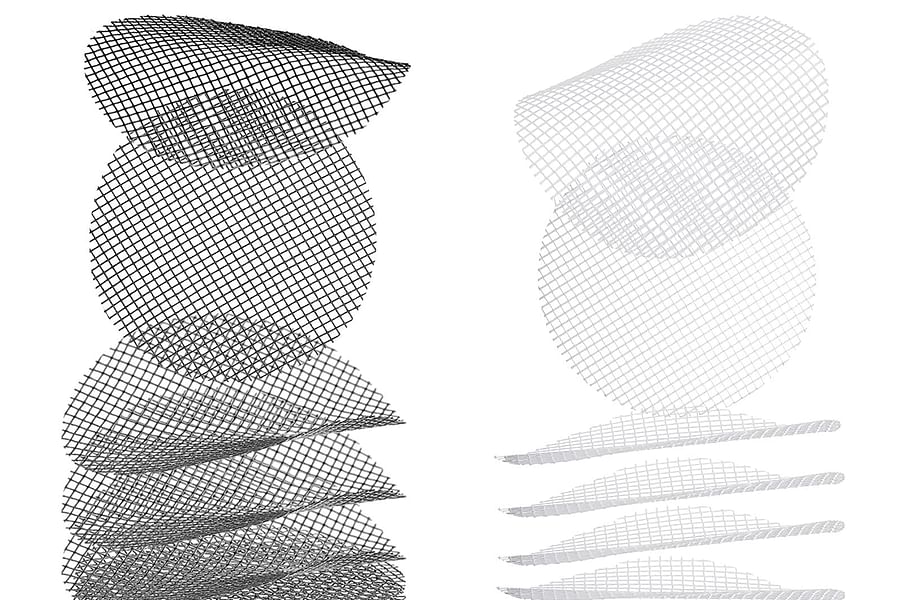 Mesh Screen for Plant Pots