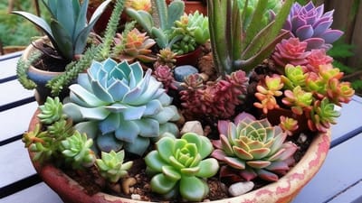 A Comprehensive Guide to Caring for Succulents in Containers: Tips for Healthy Portable Plants