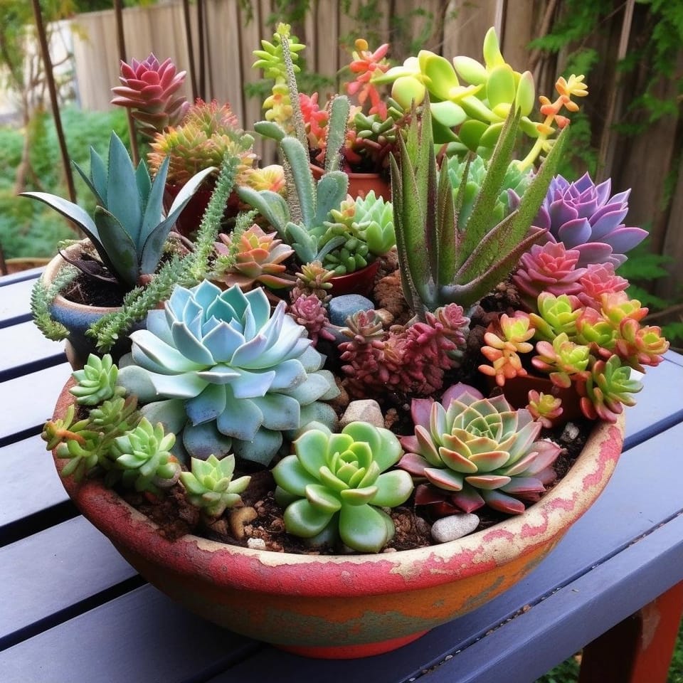 A Comprehensive Guide to Caring for Succulents in Containers: Tips for Healthy Portable Plants