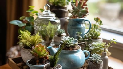 DIY Succulent Planter Ideas: Creative and Budget-Friendly Options for Your Home