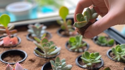 Mastering Succulent Propagation: A Step-by-Step Guide to Leaf and Cutting Methods