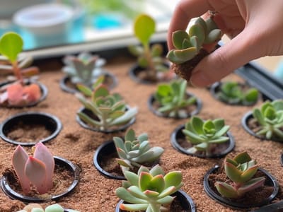 Mastering Succulent Propagation: A Step-by-Step Guide to Leaf and Cutting Methods