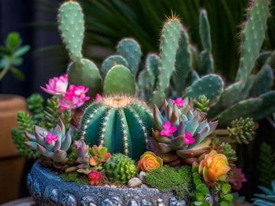 Moon Cactus: The Vibrant and Surprising World of Grafted Succulents