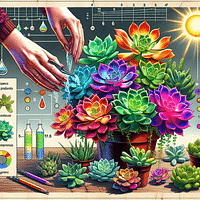 The Science of Succulent Colors: How to Achieve Vibrant Hues in Your Plants