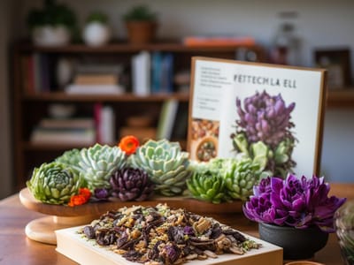 The World of Edible Succulents: A Guide to Culinary Succulent Varieties and Recipes