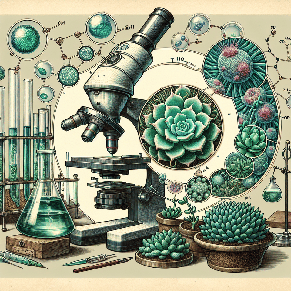 Under the Microscope: The Science Behind Succulent Fertilization and Growth